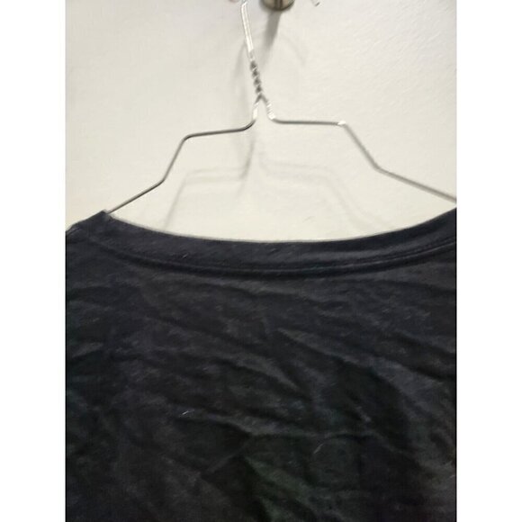 Hurley Mens T-Shirt Size 3XL Black Spellout Logo Short Sleeve Crew Neck Cotton - Picture 7 of 7